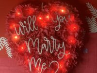 Cuore Gigante per Proposta di Matrimonio
