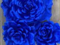Rosa Blu Di Carta Crespa