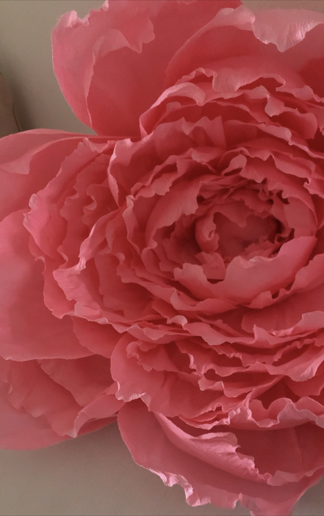 Fiore decorativo realizzato a mano