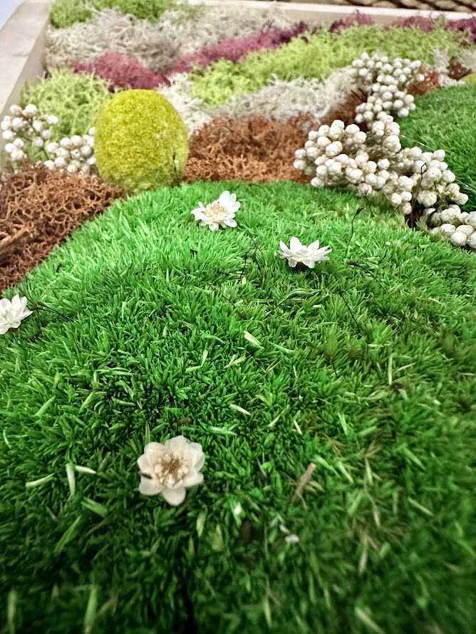 Quadro di Erba stabilizzata con fiori stabilizzati - immagine 9
