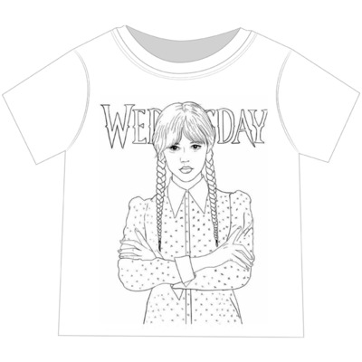 T-Shirt "Mercoledì Adams" Personalizzabili - immagine 11