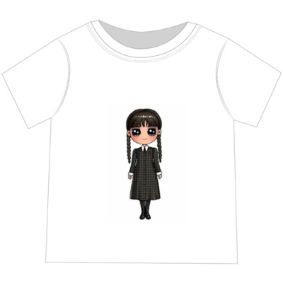 T-Shirt "Mercoledì Adams" Personalizzabili - immagine 4