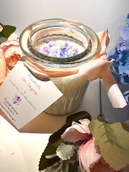 Candela "Accedi un sogno" Flowers - immagine 2
