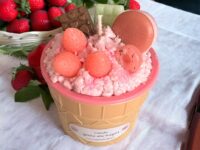 Candle " gelato alla fragola"